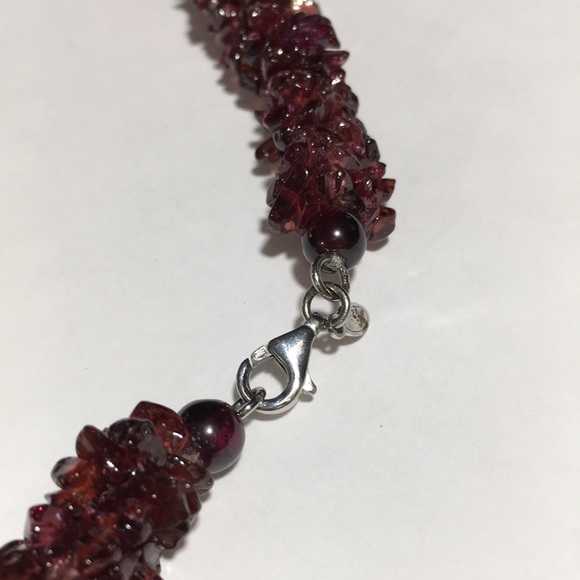 GEMS EN VOGUE GARNET ROUND NECKLACE - Picture 6 of 8